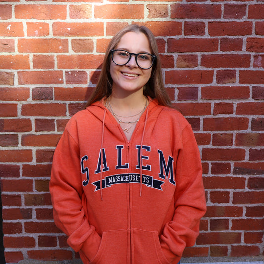 Hoodie Zip Salem Mass
