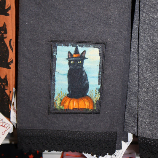 Kitchen Towel - Black Cat