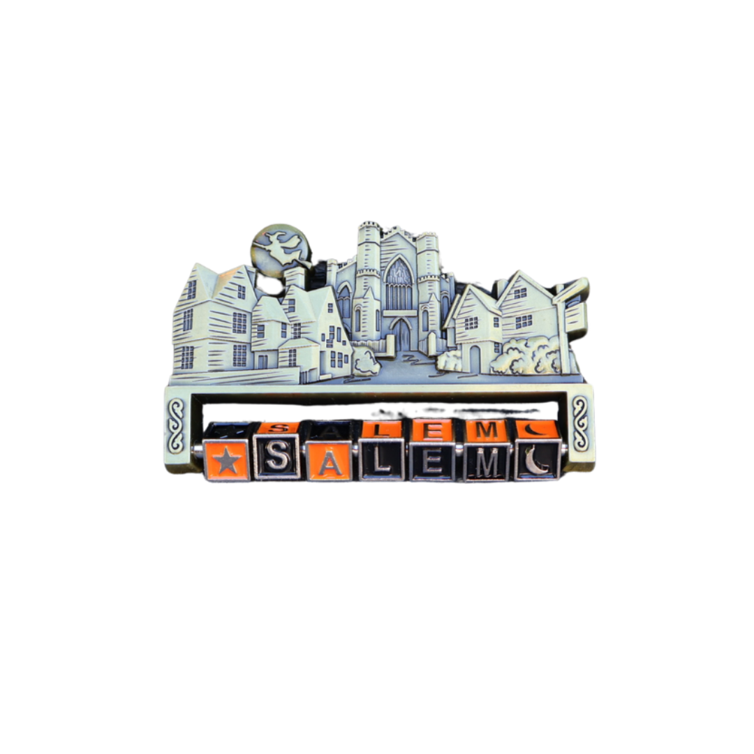 Magnet Skyline Cube Orange