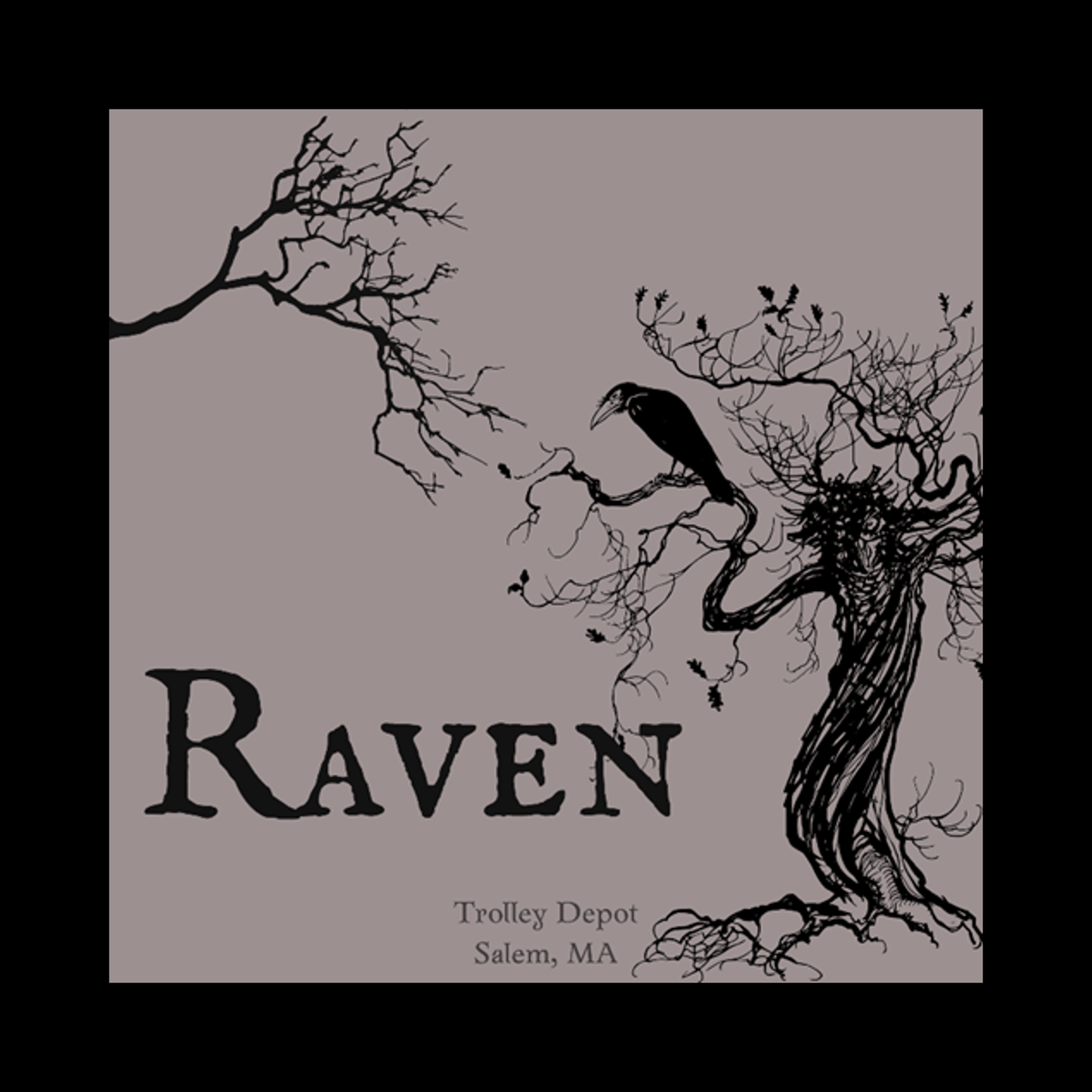 Raven Candle
