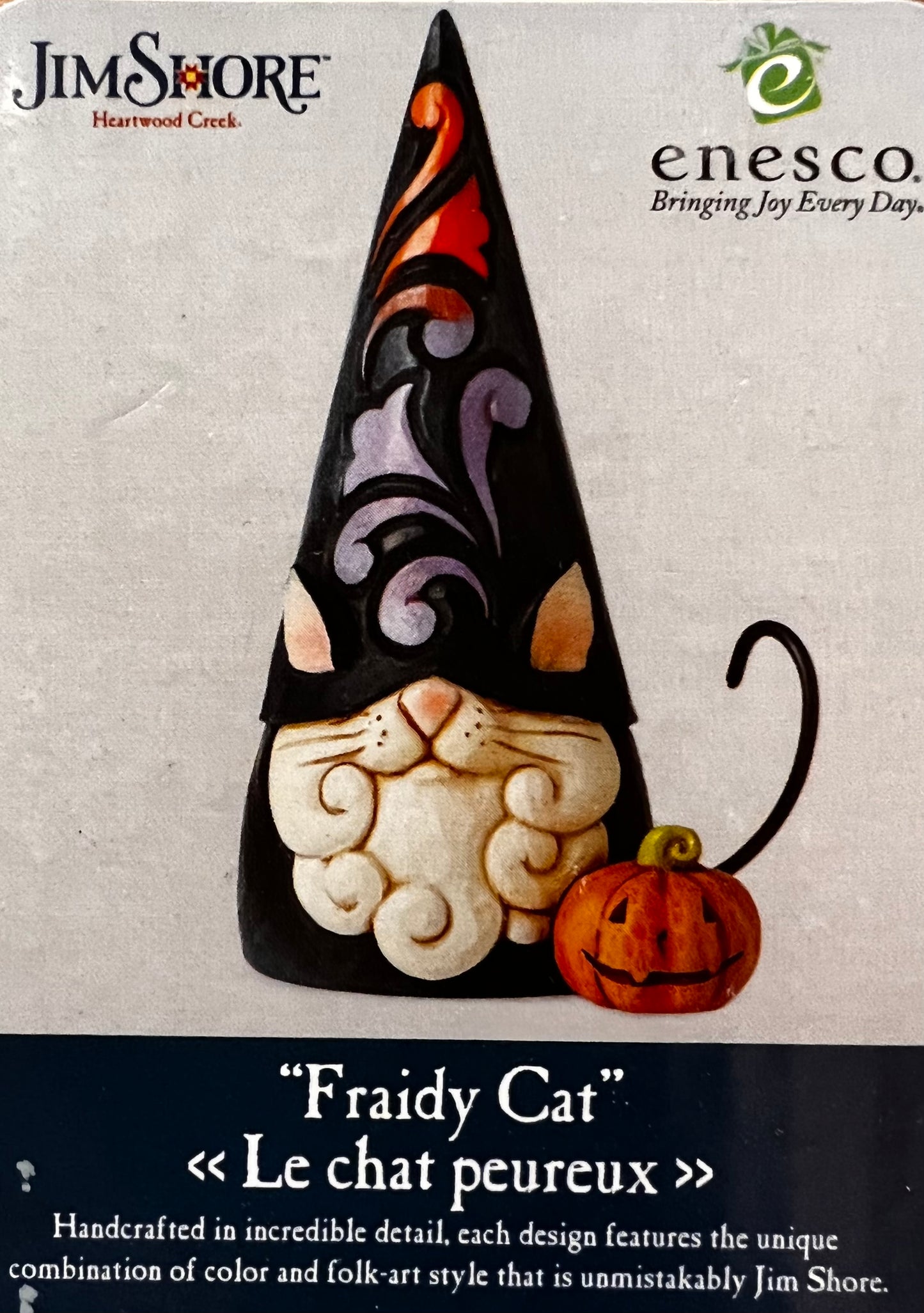 Black Cat Gnome Jim Shore