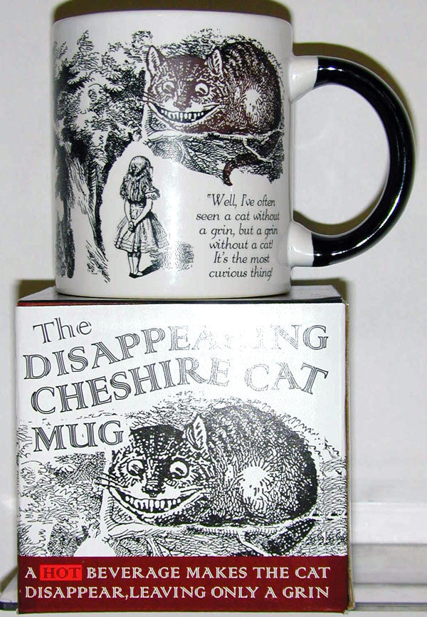 Disappearing Cheshire Cat Mug