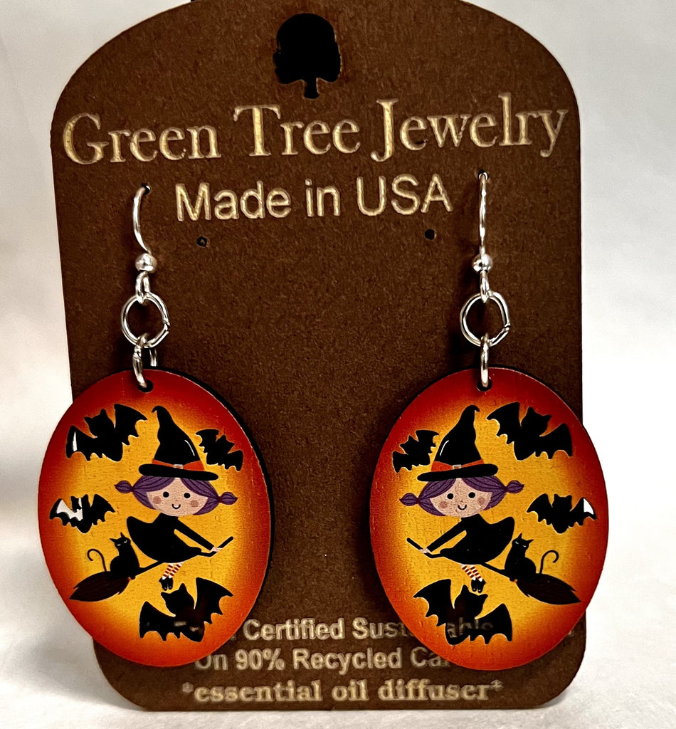 Cute Witch Earrings