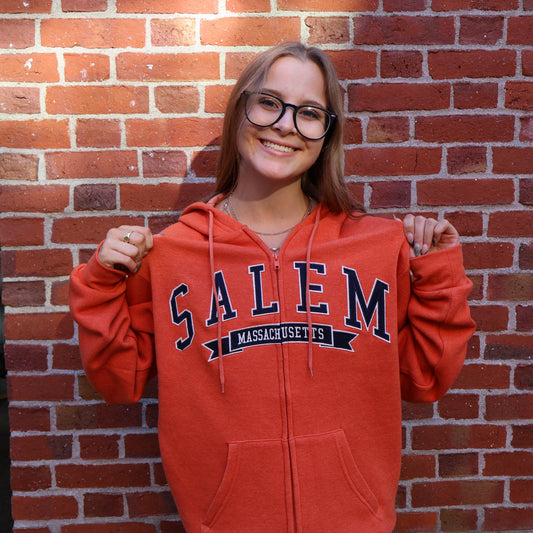 Hoodie Zip Salem Mass