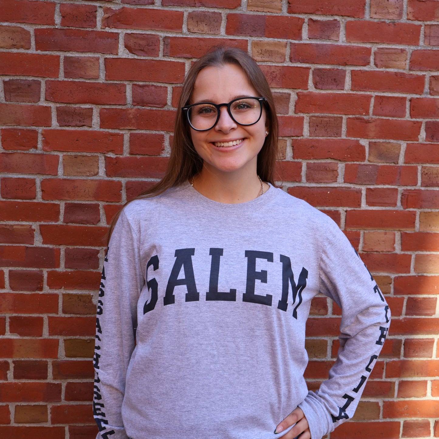 Tee Salem Arm Print long sleeve