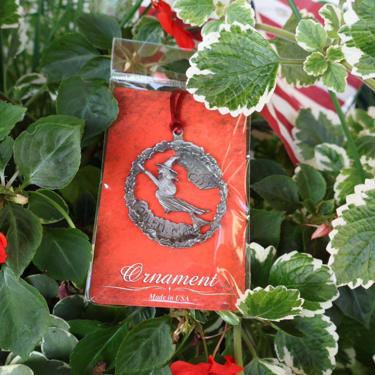 Ornament Pewter Witch