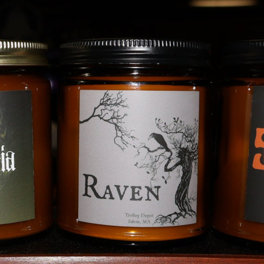 Raven Candle