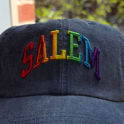 Hat Salem Rainbow Letters