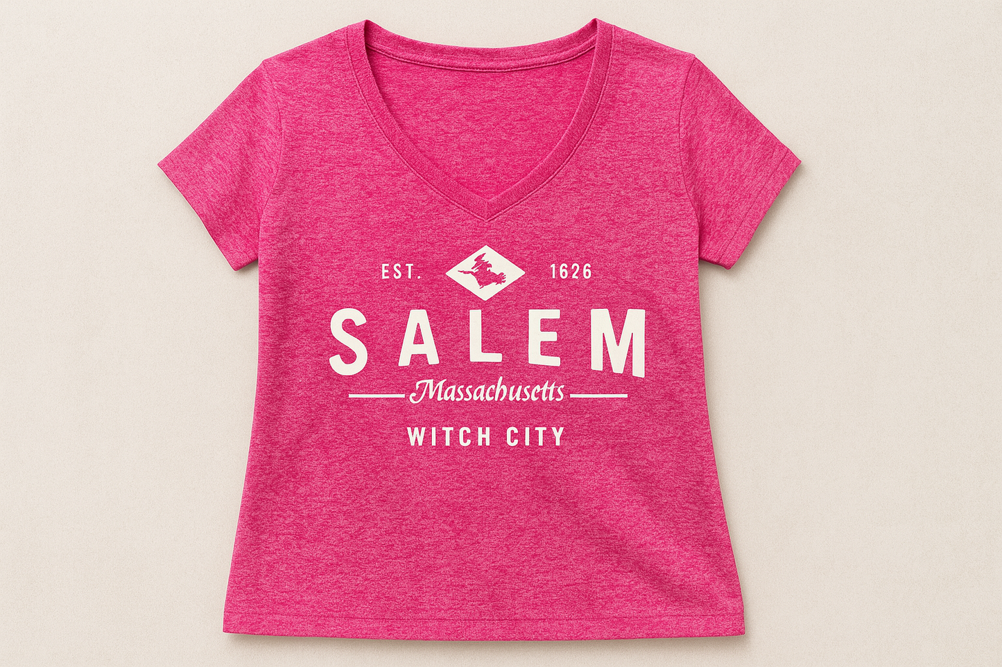 Tee Vneck Witch in Diamond