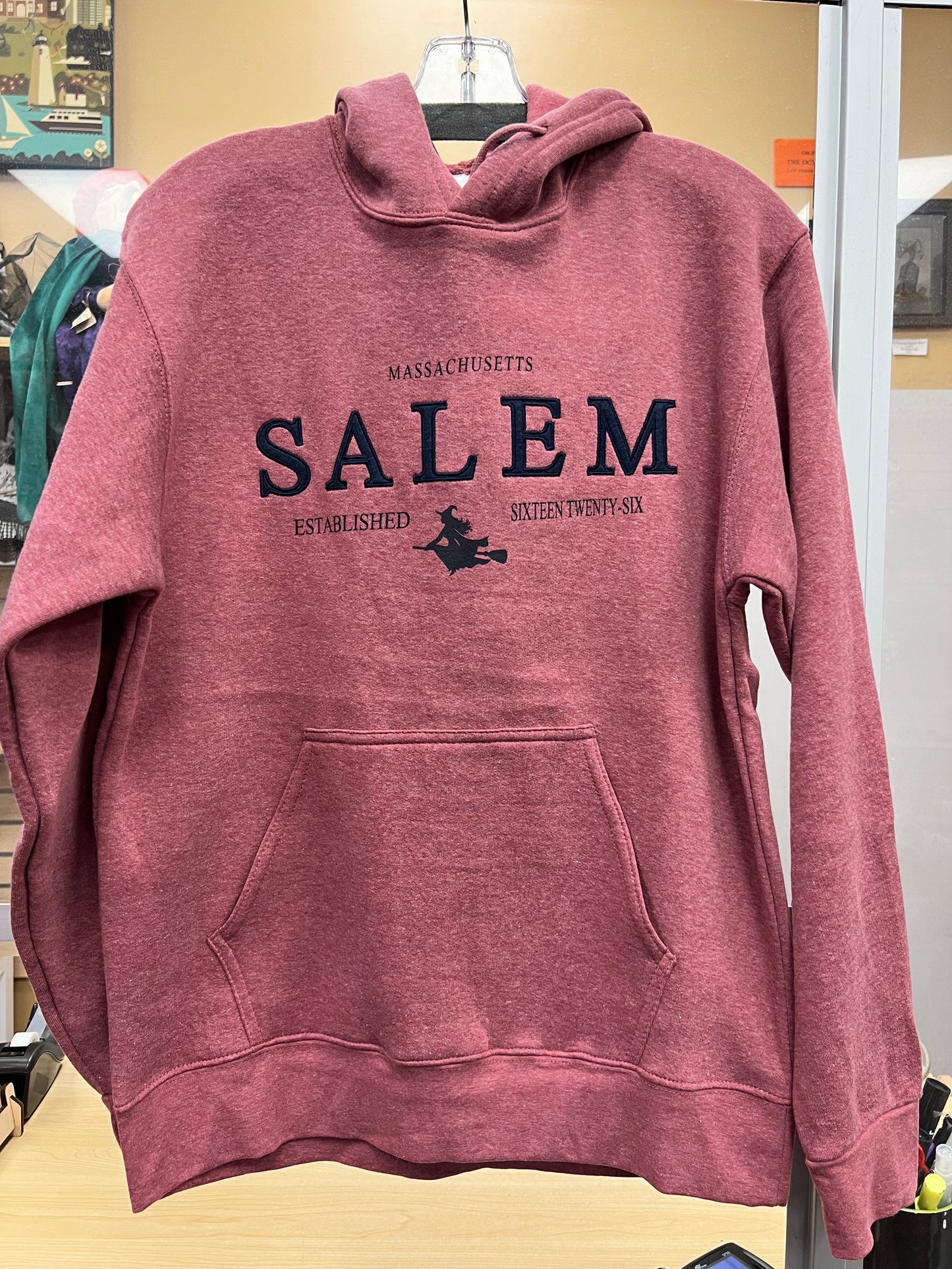 Hoodie SALEM Witch Embroidered