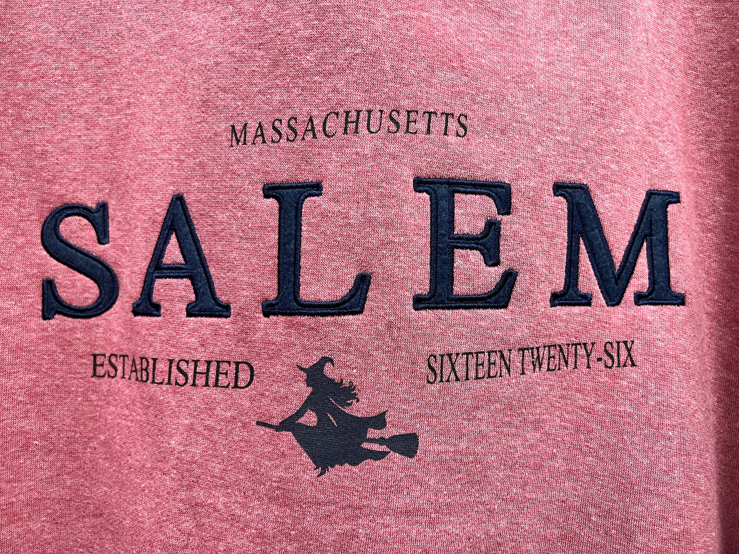 Hoodie SALEM Witch Embroidered
