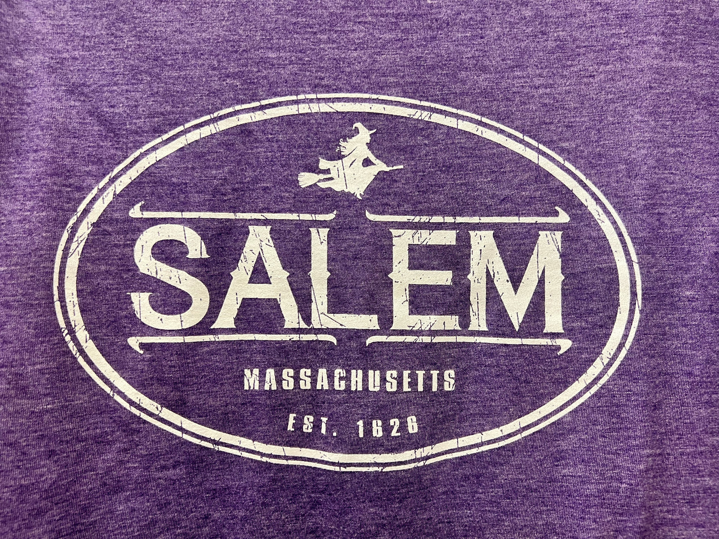 Tee Salem Witch in oval