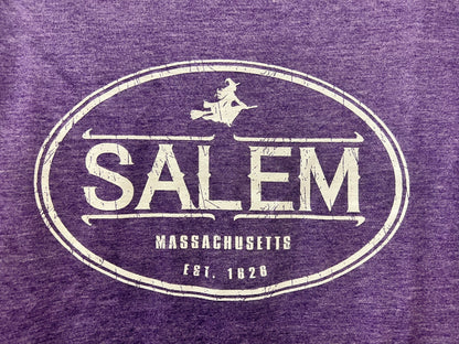 Tee Salem Witch in oval