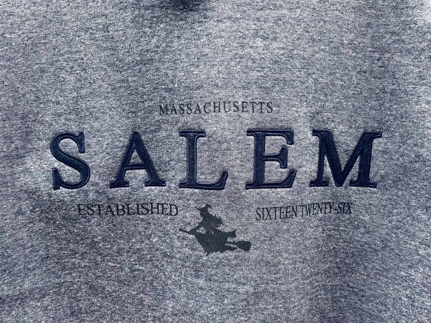 Hoodie SALEM Witch Embroidered