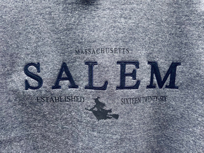 Hoodie SALEM Witch Embroidered