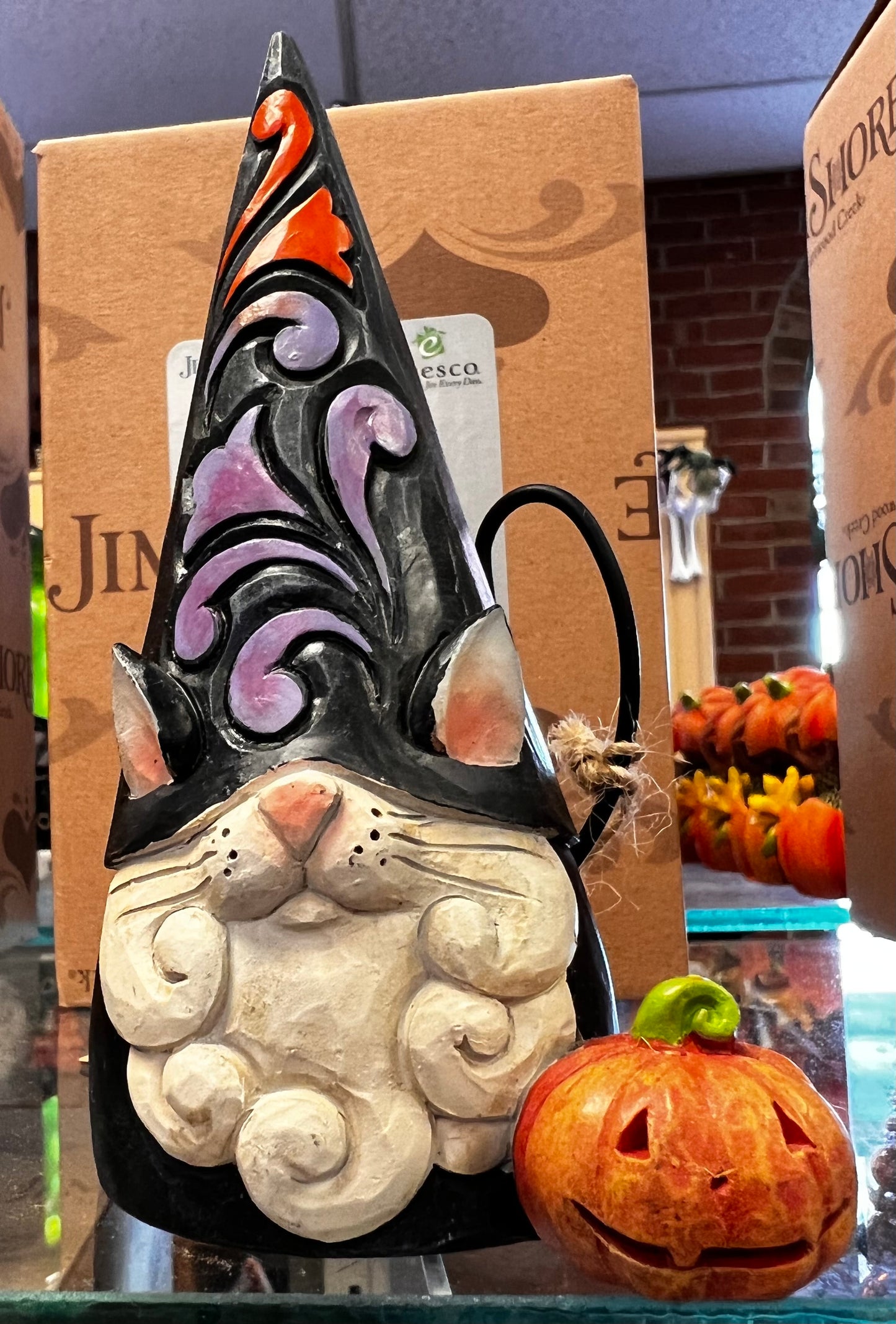 Black Cat Gnome Jim Shore