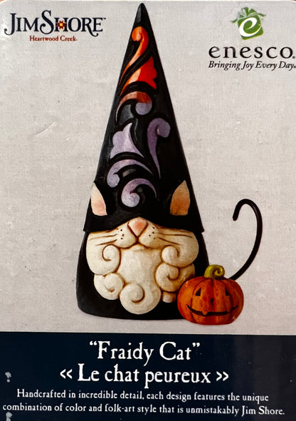 Black Cat Gnome Jim Shore