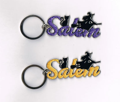 Sparkly Salem Keyring