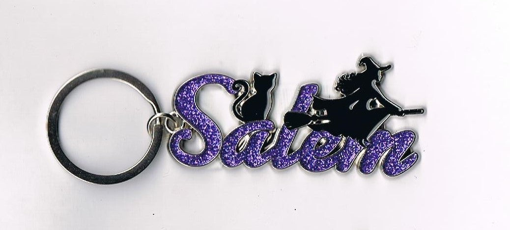 Sparkly Salem Keyring